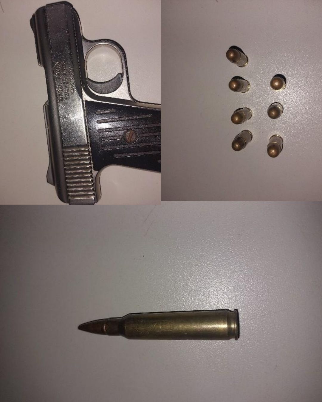 PMRO PRENDE HOMEM COM PISTOLA E MUNIÇÕES DE DIFERENTES CALIBRES EM VILHENA