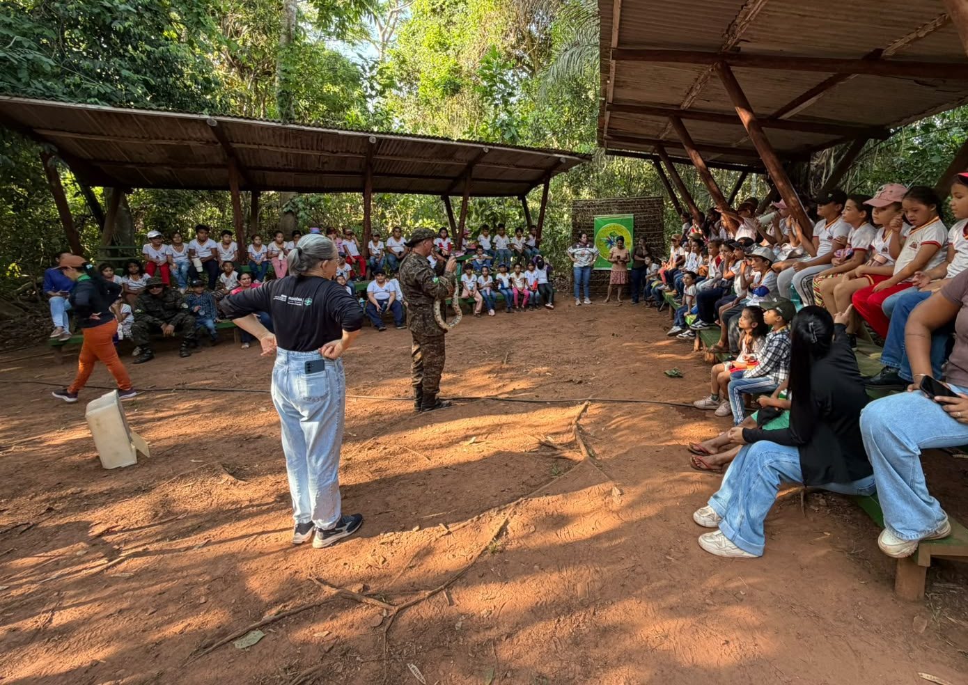 Polícia Ambiental promove educação ambiental para crianças em Alta Floresta d’Oeste