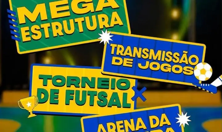 Copa Fan Fest transforma Porto Velho em arena da Copa do Mundo com telões, futsal e atrações gratuitas