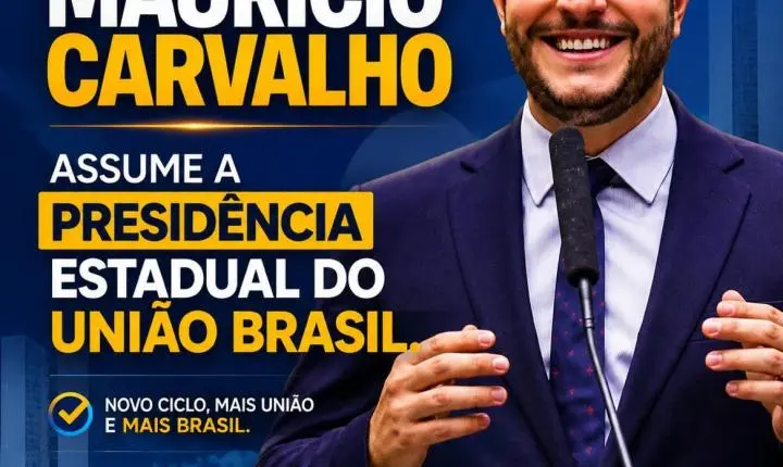 Maurício Carvalho assume presidência estadual do União Brasil em Rondônia